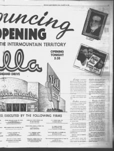 Villa Theatre opening 2