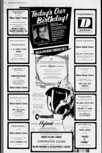 Odeon Hyland opening