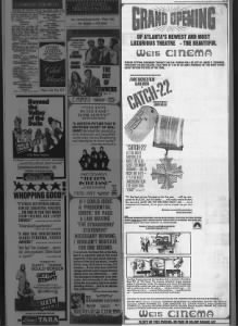 Weis Cinema opening