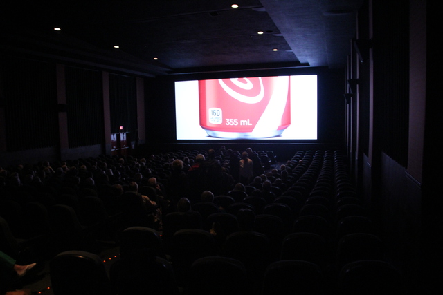 Park Theater screen in action