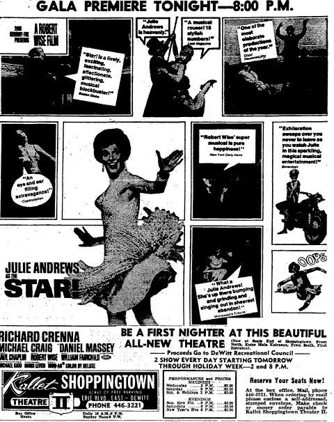 Shoppingtown Theatre 1-2-3-4