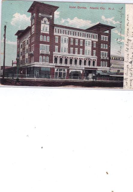 Hotel Dunlop, Savoy circa 1904