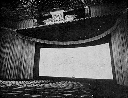 UA Egyptian Theatres D-150 screen (75 x 30 feet)