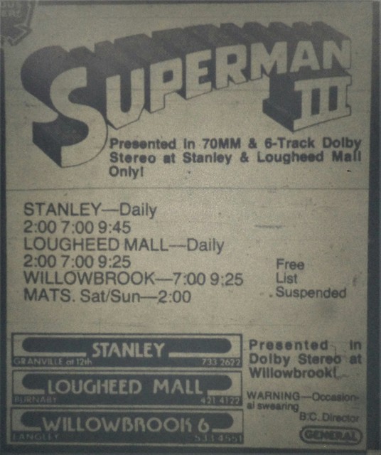 Superman III 70mm