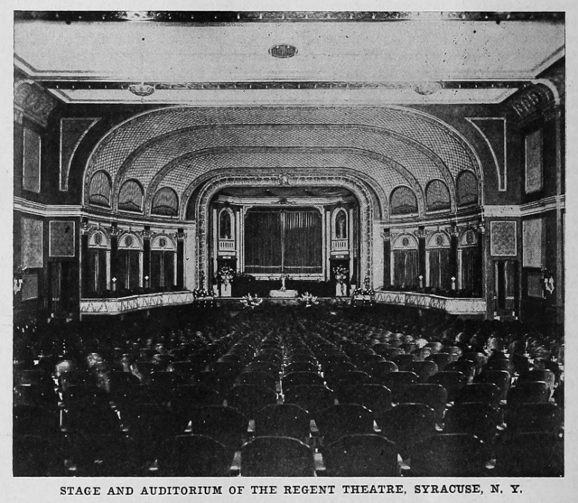 Regent Theatre, Syracuse.  1914.