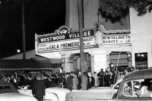 Fox Village Theatre exterior (Theatre just went through remodel)