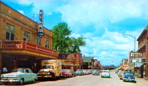EAGLE and VILAS Theatres; Eagle River, Wisconsin