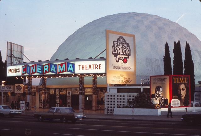 Barry Lyndon opens at the Cinerama Dome, 1975