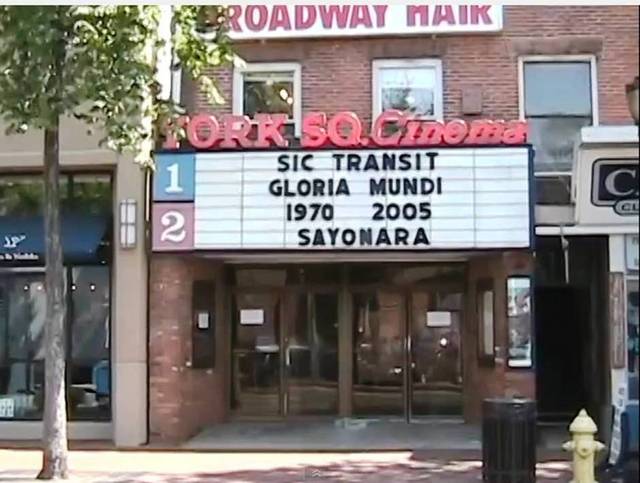York Square Cinema 1970 -2005