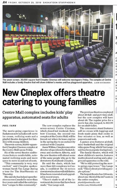 Cineplex Cinemas at the Centre