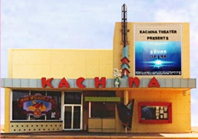 Kachina in 1989 playing The Abyss. Wizard of Oz had a finale screening 