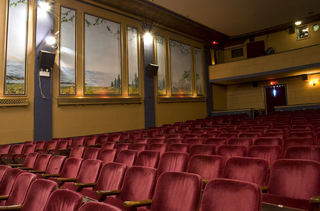 Looking up the house