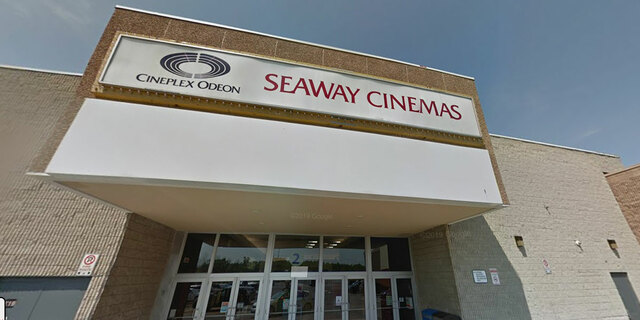 Seaway Cinemas front entrance