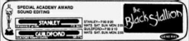 The Black Stallion listing