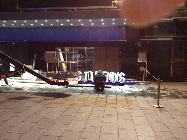 New signs ready to go up