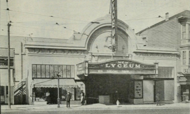 New Lyceum Theatre, 1920
