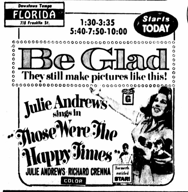 The cut and re-edited version of "Star!"