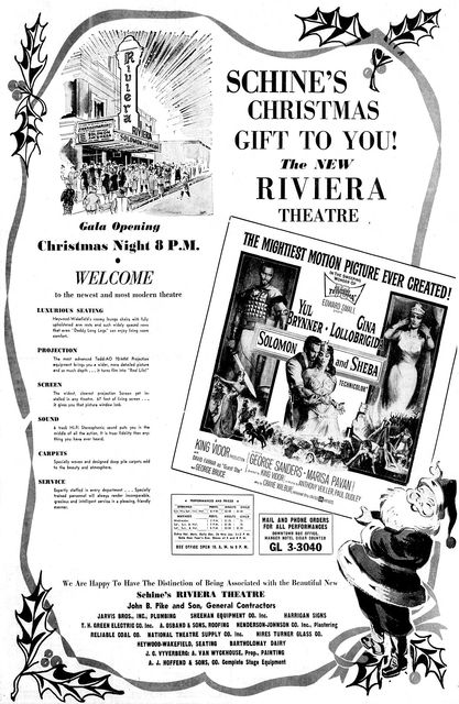 December 23rd, 1959 reopening ad