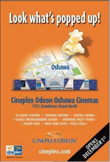 Cineplex Odeon Oshawa Cinemas