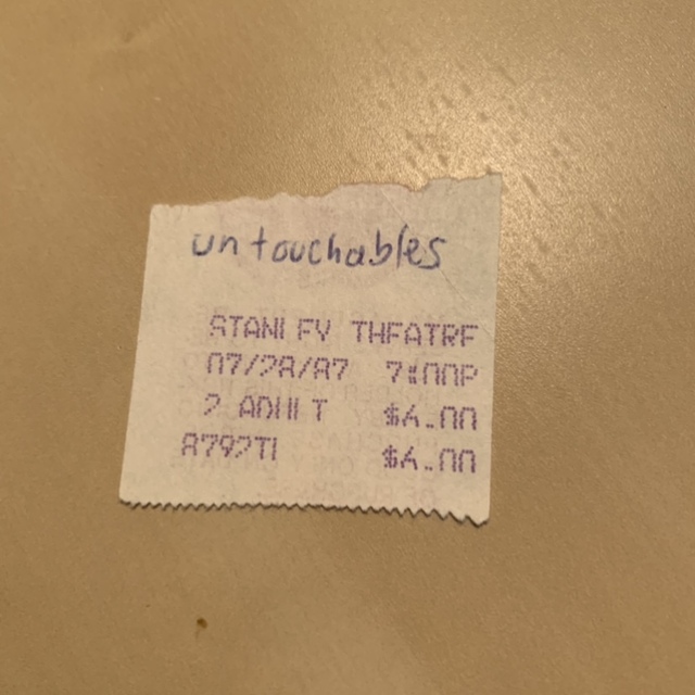 Ticket Stub