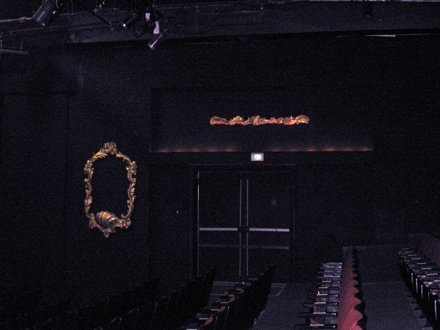 West exit from auditorium