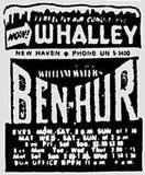 Whalley Theater 1961 ad