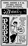 Whalley Theater 1961 ad
