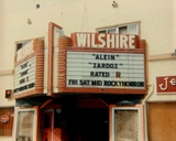 <p>Theater front taken about 3 years before  closing and demolition.</p>
              