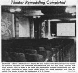 Kaye Theater Interior, 1951