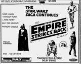 The Empire Strikes Back listing