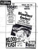 Opening of "Blood Feast" at the Florida Theatre, Tampa FL