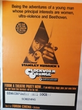 ["A Clockwork Orange special screening poster for Forum Cinema"]