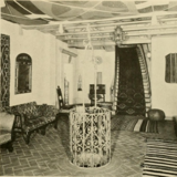 Plaza Theater, Kansas City, MO in 1928 - Cosy corner off the main lobby