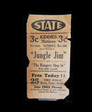 State Theatre Matinee Flyer